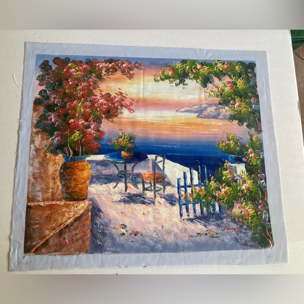 Colorful Landscape Oil Painting